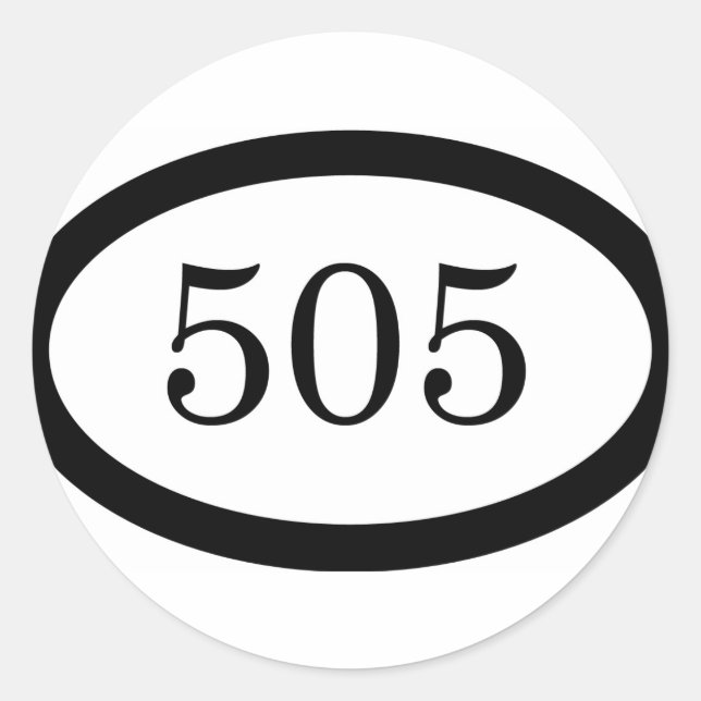 Pegatina Redonda Infantería de Paracaídas 505 (Anverso)