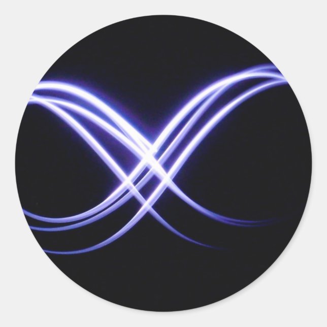 Pegatina Redonda Infinidad (Anverso)