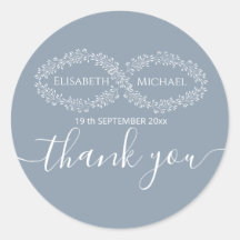 Infinito polvoriento azul botánico romántico