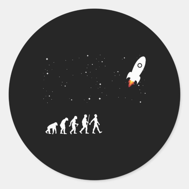 Pegatina Redonda Ingeniero Aeroespacial Para Ingeniero Aeronáutico (Anverso)