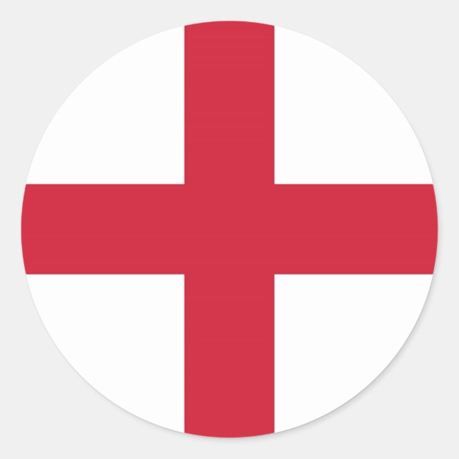 PEGATINA REDONDA INGLATERRA (Anverso)