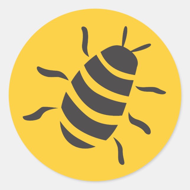 Pegatina Redonda Inhibidor de la cucaracha de Madagascar (Anverso)