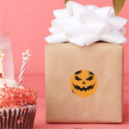 Pegatina Redonda inked Pumpkin