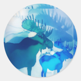 Pegatina Redonda inmoralidad