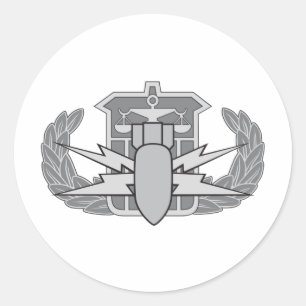 Pegatina Redonda insignia de HDS
