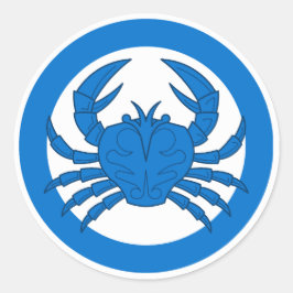 Pegatina Redonda Insignia de la Baronía de Lochmere