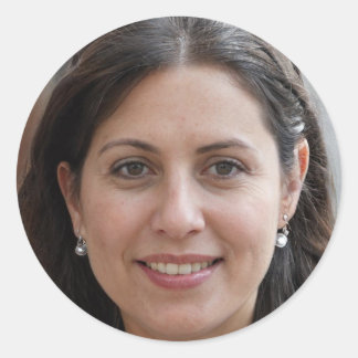 Pegatina Redonda Inspirar el cambio