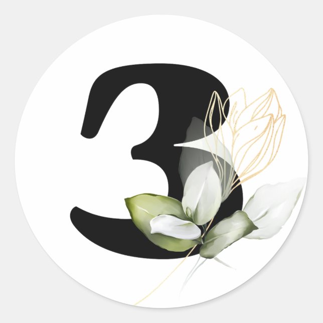 Pegatina Redonda invierno MONOGRAMA alfabeto cirílico búlgaro Clase (Anverso)