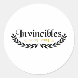 Pegatina Redonda Invincibles Arsenal