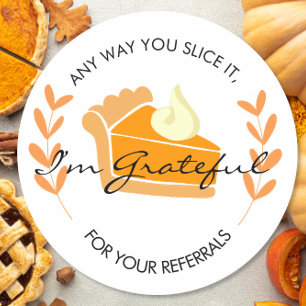 Pegatina Redonda invitación de remisiones de recortes de sectores i