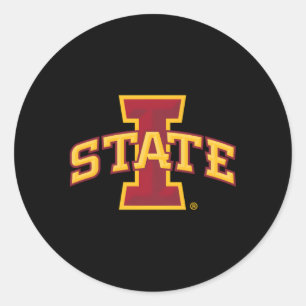 Pegatina Redonda Iowa State Cyclones Icon