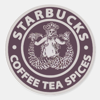 Pegatina Redonda Ir a 1971 en una carrera de Starbies