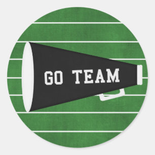 Pegatina Redonda Ir al equipo