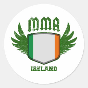Pegatina Redonda Irlanda