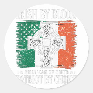 Pegatina Redonda Irlandés 15