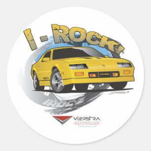 PEGATINA REDONDA IROC-Z