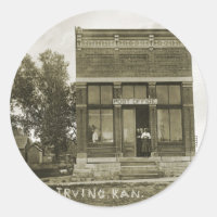 IRVING KANSAS POST OFFICE FOTO MARSHALL COUNTY KS