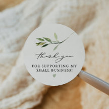 ISABELLA Elegant Boho Green Leaf Pequeña Empresa