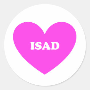 Pegatina Redonda Isad