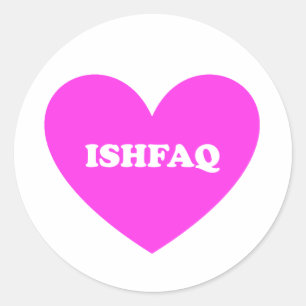 Pegatina Redonda Ishfaq