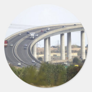 Pegatina Redonda Isla de Sheppey