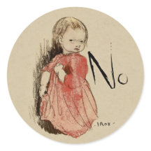 Ivar Arosenius Lillan Niña Desfiante dice No