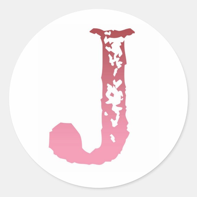 PEGATINA REDONDA J (Anverso)