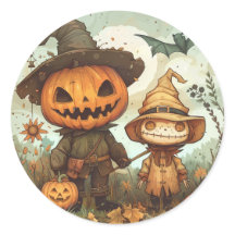 Jack O Lantern y Scarecrow