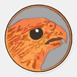 Pegatina Redonda Jagdgeschwader 51 (JG 51) Mölders Insignia