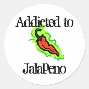 Pegatina Redonda Jalapeno