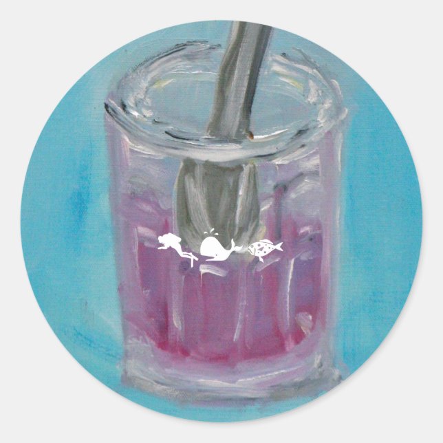 PEGATINA REDONDA JAM (Anverso)