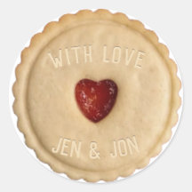 Jam Biscuit Magnet Keychain