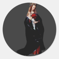 Jan van Eyck - La Virgen en la Iglesia Arte Fino