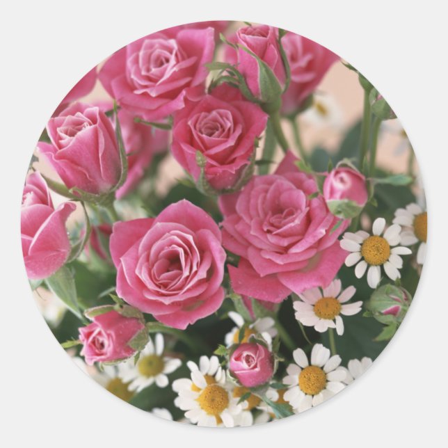 Pegatina Redonda Jardín Bounty 1 (Anverso)