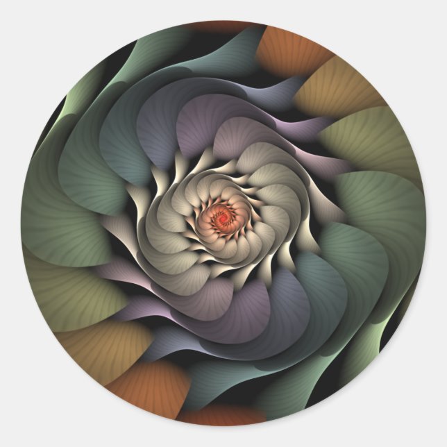 Pegatina Redonda Jardinere (Anverso)