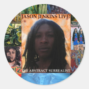 PEGATINA REDONDA ¡JASON JENKINS EN VIVO!