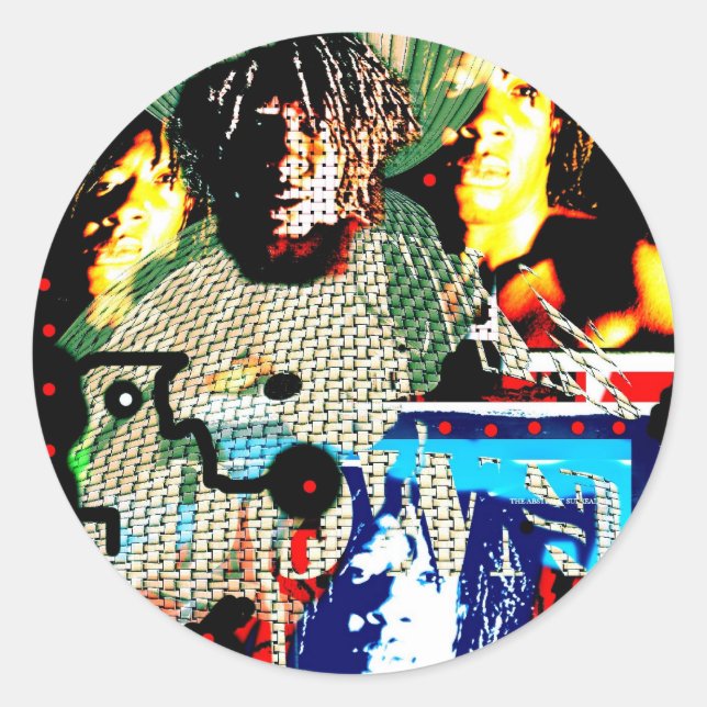 PEGATINA REDONDA JASON JENKINS LIVE AD (Anverso)