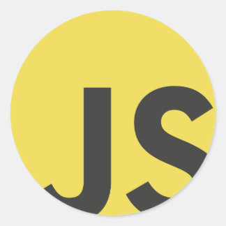 Pegatina Redonda Javascript