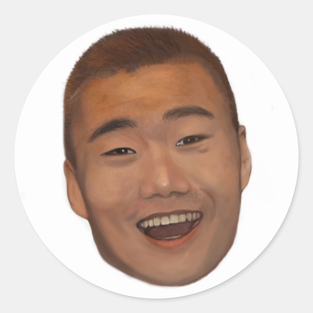 Pegatina Redonda ¡Jay So Guay! Pegatinas (Anverso)