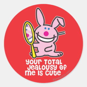 Pegatina Redonda Jealousy