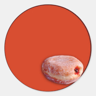 Pegatina Redonda Jelly Filed Donut