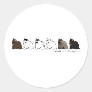 Pegatina Redonda Jersey Wooly Group