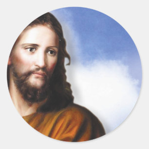 Pegatina Redonda Jesús