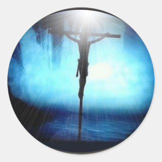 Pegatina Redonda Jesús