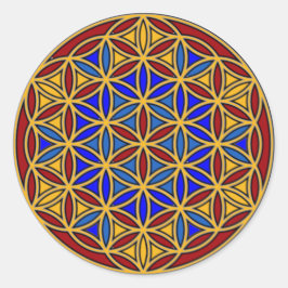 Pegatina Redonda Jesús07