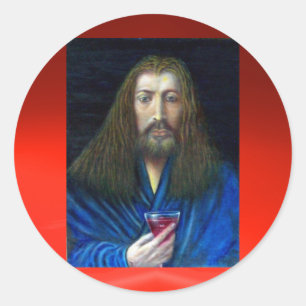PEGATINA REDONDA JESÚS CHRIST, EL DESAFÍO