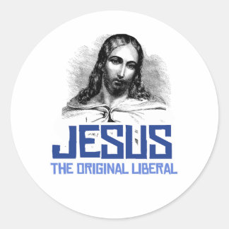 Pegatina Redonda Jesús - El Liberal Original