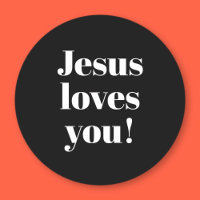 ¡Jesús te ama! | Estilo tipográfico retro-moderno