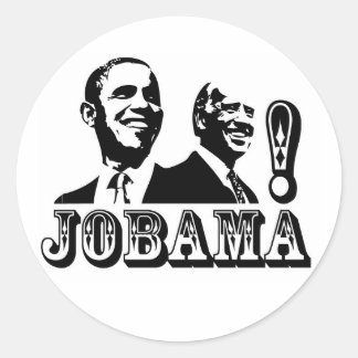 PEGATINA REDONDA ¡JOBAMA!