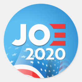 Pegatina Redonda Joe Biden 2020